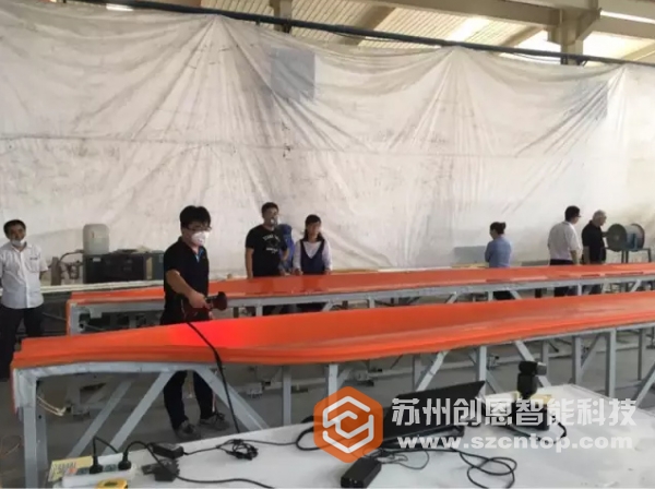 天遠(yuǎn)三維助力用戶完成整套風(fēng)電葉片的高精度三維檢測(cè)